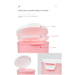 Baby Milk Powder Box Portable Large Capacity Storage Box
