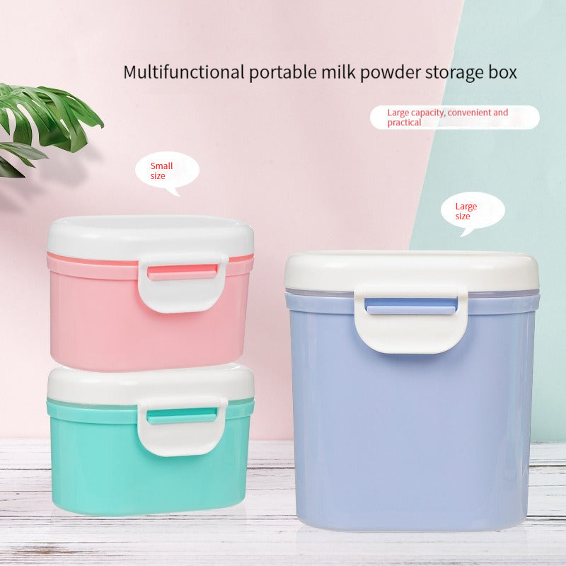 Baby Milk Powder Box Portable Large Capacity Storage Box