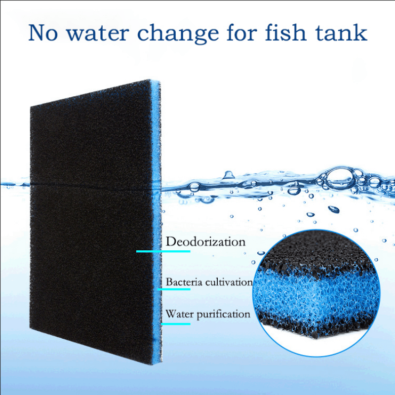 Double Edged Aquarium Activated Carbon Biochemical Filter