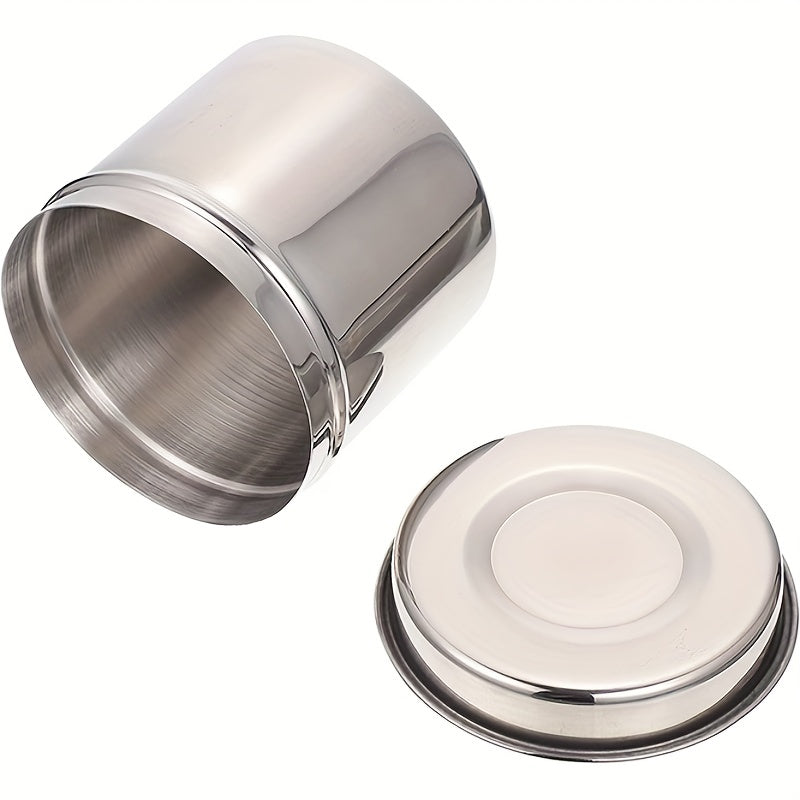 Stainless Steel Airtight Canister Coffee Caddy Flour Canister Jar