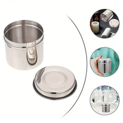 Stainless Steel Airtight Canister Coffee Caddy Flour Canister Jar
