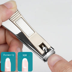 Stainless Steel Nail Clipper Portable Durable Nail Cutter Nail Scissor