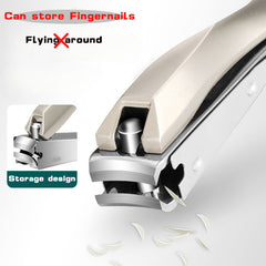 Stainless Steel Nail Clipper Portable Durable Nail Cutter Nail Scissor