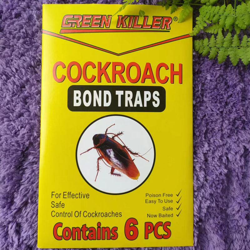 Rodent & Cockroach Sticky Traps - Pest Control Stickers for Bugs, Mice & Roaches