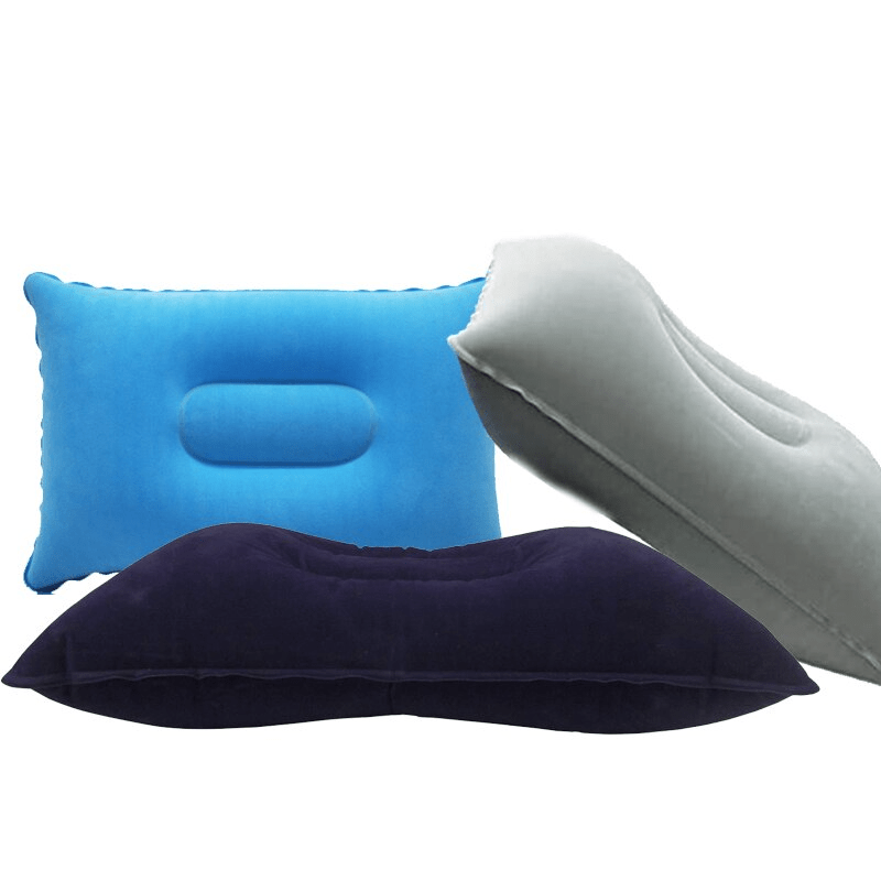 Portable Inflatable Air Pillow Backrest for Outdoor Camping