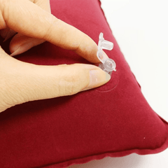 Portable Inflatable Air Pillow Backrest for Outdoor Camping