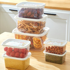 Plastic Refrigerator Storage Box Fresh Keeping Box Fruit Vegetable Crisper