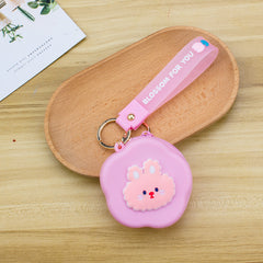 Silicone Cartoon Coin Purse Mini Bag for Girls
