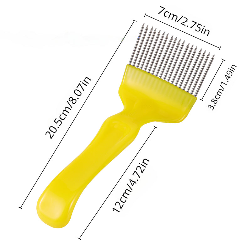 Beekeeping Tools 21 Pin Honey Forks Straight Needles Stainless Steel Sparse Rake