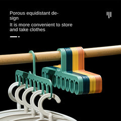 Space-saving 9-Hole Magic Clothes Hanger - Windproof