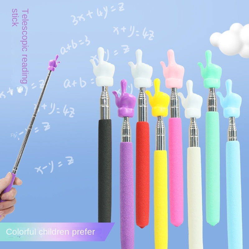 Teaching Whip for Kids, Stainless Steel Retractable Baton