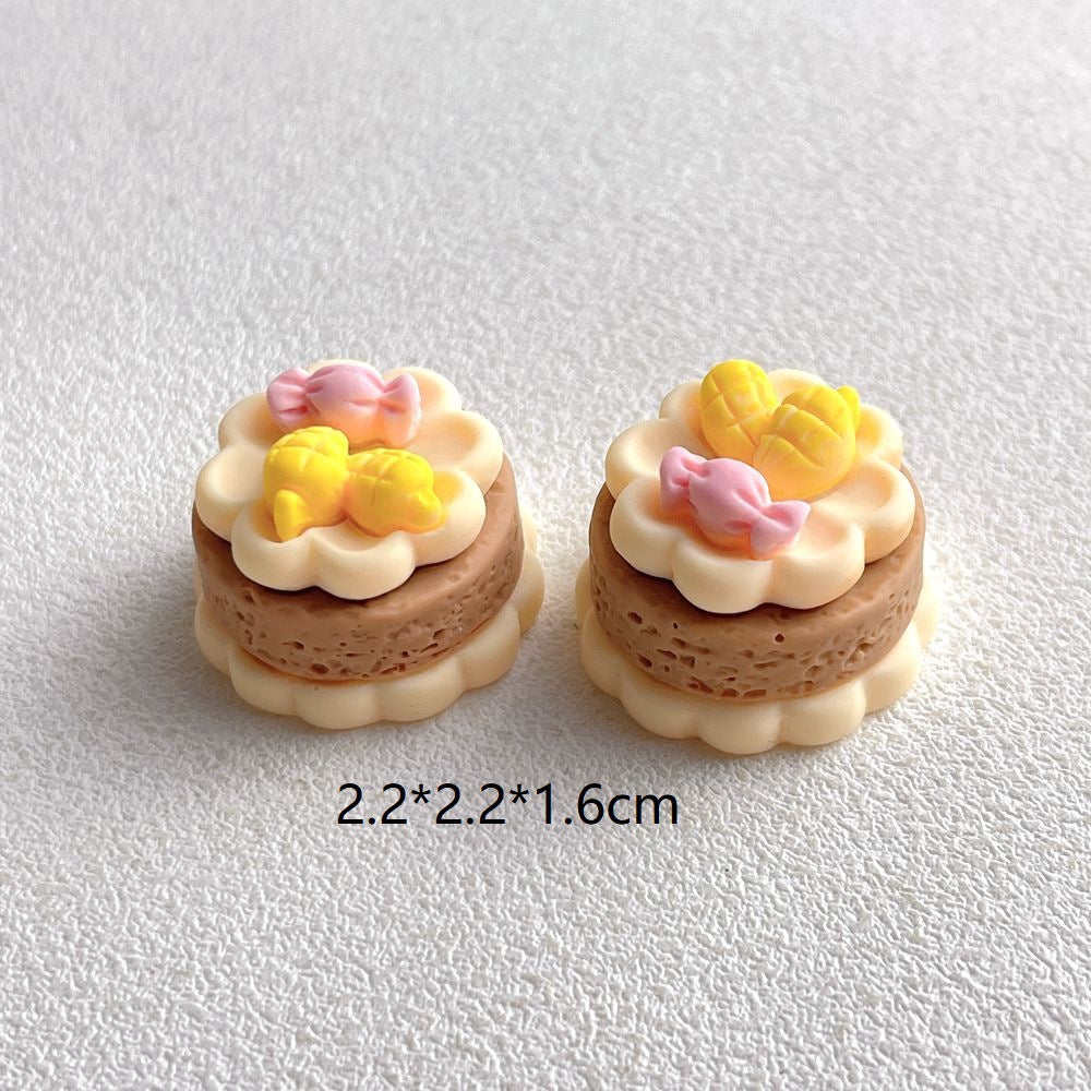 1pc 3D Cake Resin DIY Decoration Cream Glue Accessories