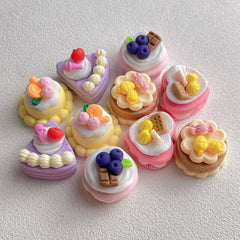 1pc 3D Cake Resin DIY Decoration Cream Glue Accessories