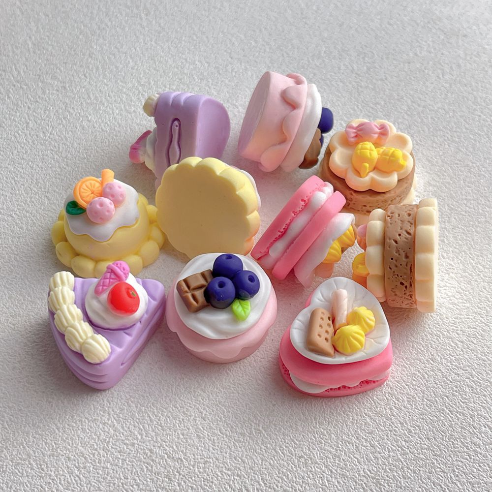 1pc 3D Cake Resin DIY Decoration Cream Glue Accessories