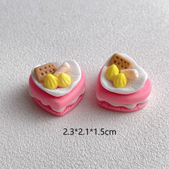 1pc 3D Cake Resin DIY Decoration Cream Glue Accessories