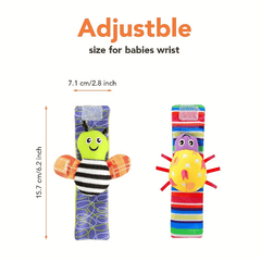 Baby Rattle Socks Learning Toy for Girl Boy