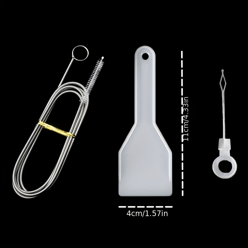 5pcs Refrigerator Drain Clean Brush Dredge Tool