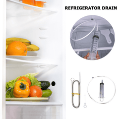 5pcs Refrigerator Drain Clean Brush Dredge Tool