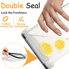 24pcs Food Storage Containers with Lids - Transparent Sealed Fresh keeping Box
