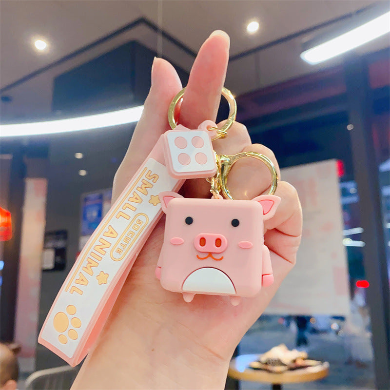 Cartoon Animal Keychain Doll Bag Pendant Charms Key Chain Jewelry Gift