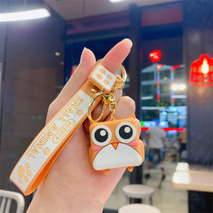 Cartoon Animal Keychain Doll Bag Pendant Charms Key Chain Jewelry Gift