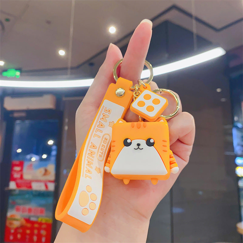 Cartoon Animal Keychain Doll Bag Pendant Charms Key Chain Jewelry Gift