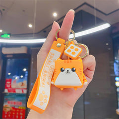 Cartoon Animal Keychain Doll Bag Pendant Charms Key Chain Jewelry Gift