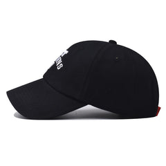 Men's Letter Embroidered Mesh Cap for Travel Outing Fitness