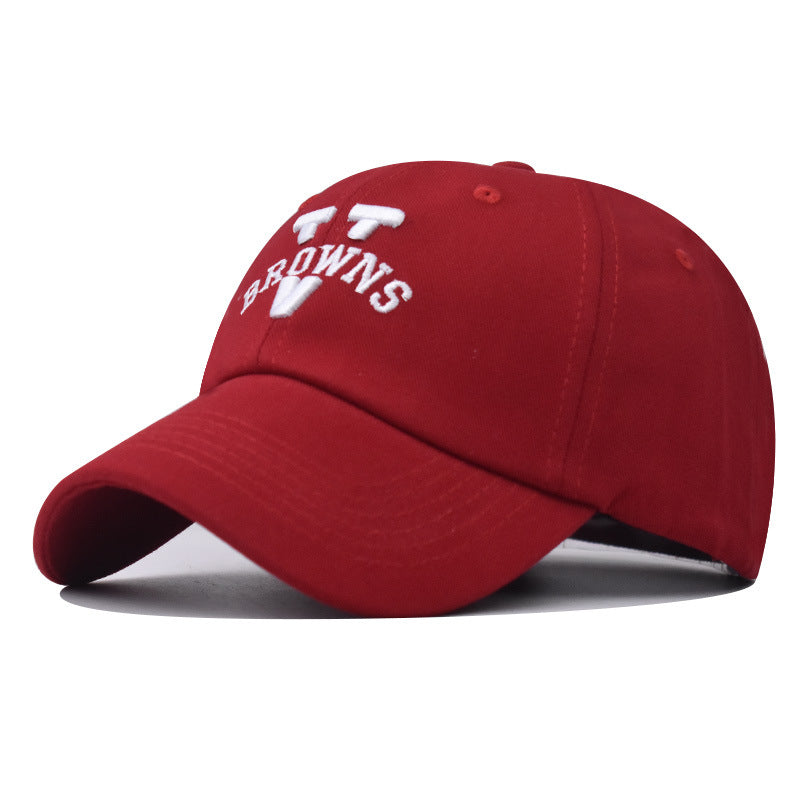 Men's Letter Embroidered Mesh Cap for Travel Outing Fitness