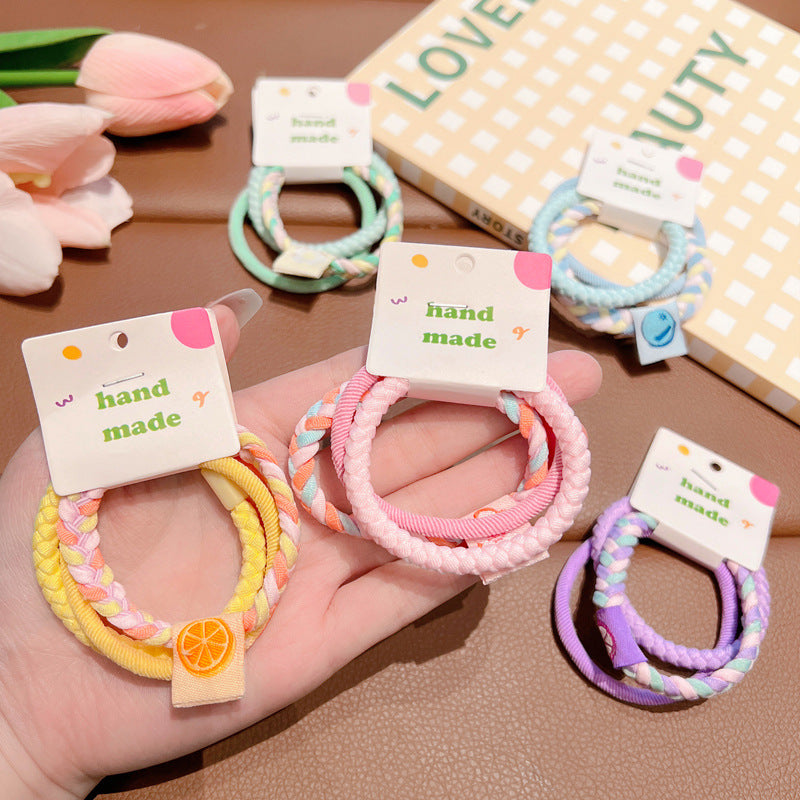 3pcs Elastic Hair Band Hair Ties Hair Accessories For Girls