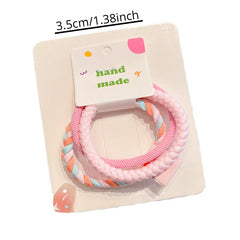 3pcs Elastic Hair Band Hair Ties Hair Accessories For Girls