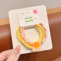 3pcs Elastic Hair Band Hair Ties Hair Accessories For Girls