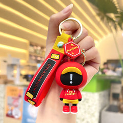 Symbol Friends Cartoon Keychain For Boys Men's Bag - Car Key Chain