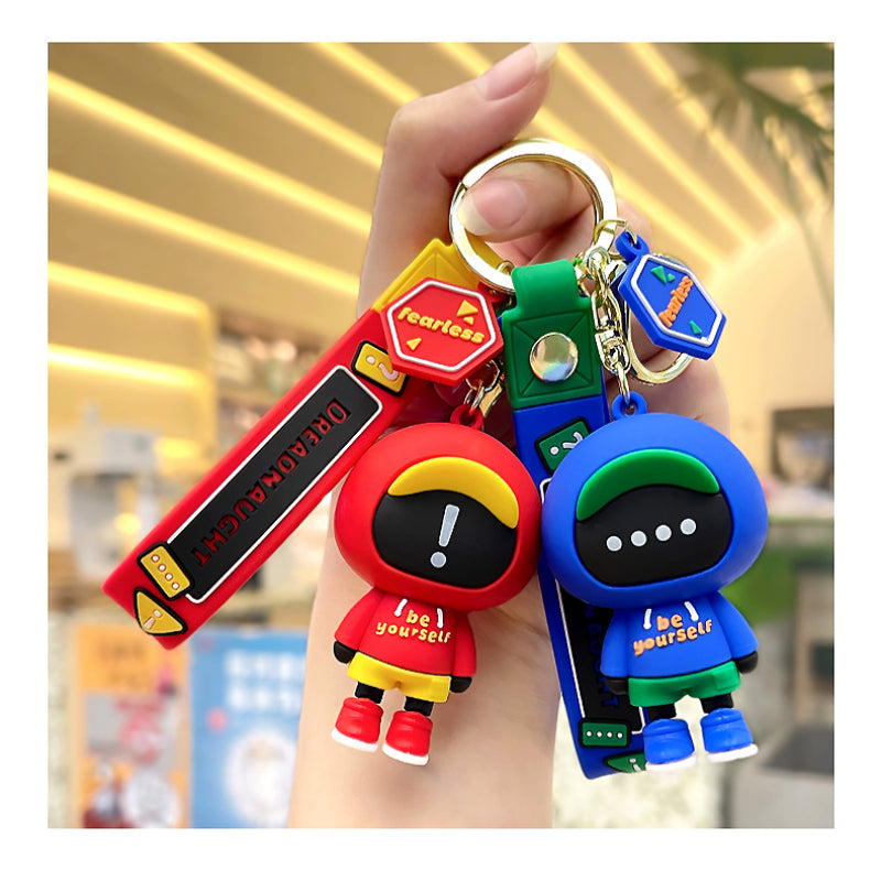Symbol Friends Cartoon Keychain For Boys Men's Bag - Car Key Chain