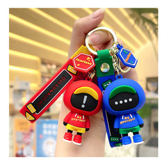 Symbol Friends Cartoon Keychain For Boys Men's Bag - Car Key Chain