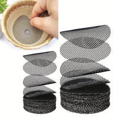 10pcs Flower Pot Hole Mesh Pad Round Drainage Screens Prevent Soil Loss
