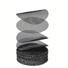 10pcs Flower Pot Hole Mesh Pad Round Drainage Screens Prevent Soil Loss