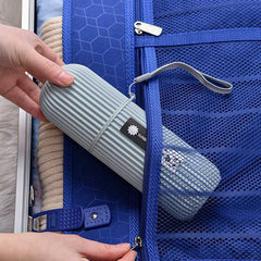 Portable Travel Toothbrush Box Set with Rinse Cup