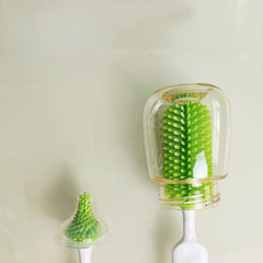 Baby Bottle Brush & Pacifier Set with Drying Rack