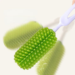 Baby Bottle Brush & Pacifier Set with Drying Rack
