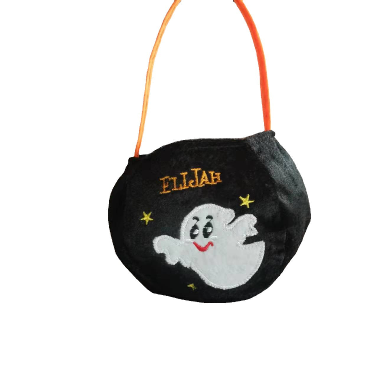 Mini Halloween Pumpkin Handbag Trick Or Treat Candy Storage Bag Tote Bag