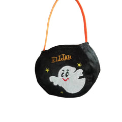 Mini Halloween Pumpkin Handbag Trick Or Treat Candy Storage Bag Tote Bag