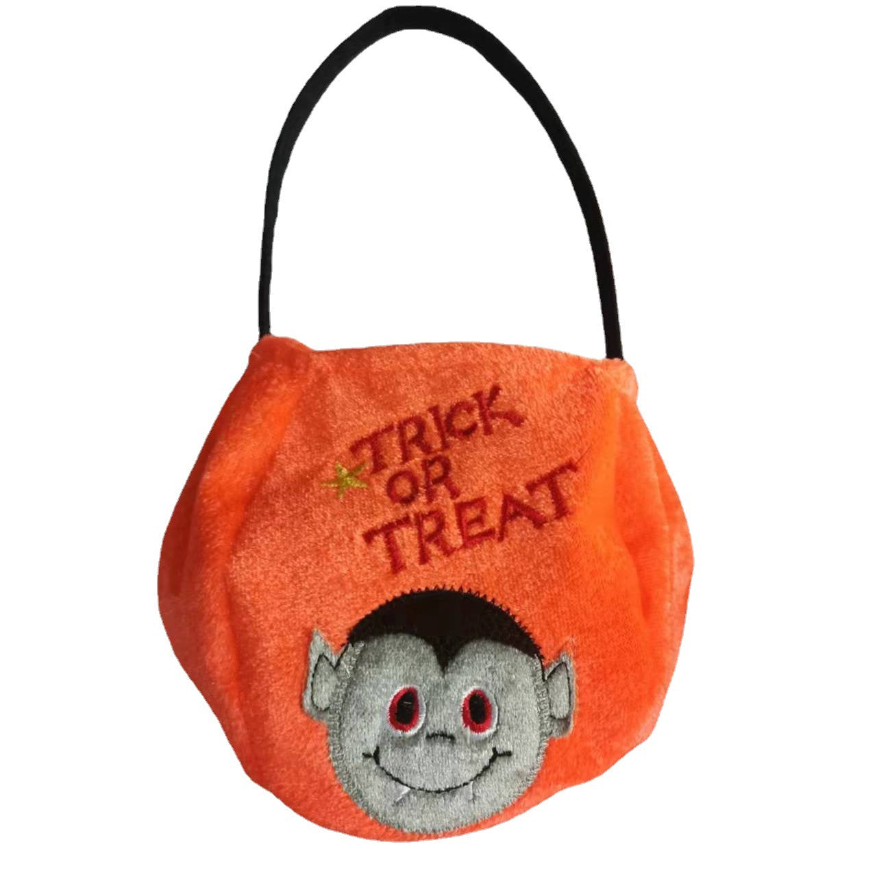 Mini Halloween Pumpkin Handbag Trick Or Treat Candy Storage Bag Tote Bag