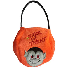 Mini Halloween Pumpkin Handbag Trick Or Treat Candy Storage Bag Tote Bag