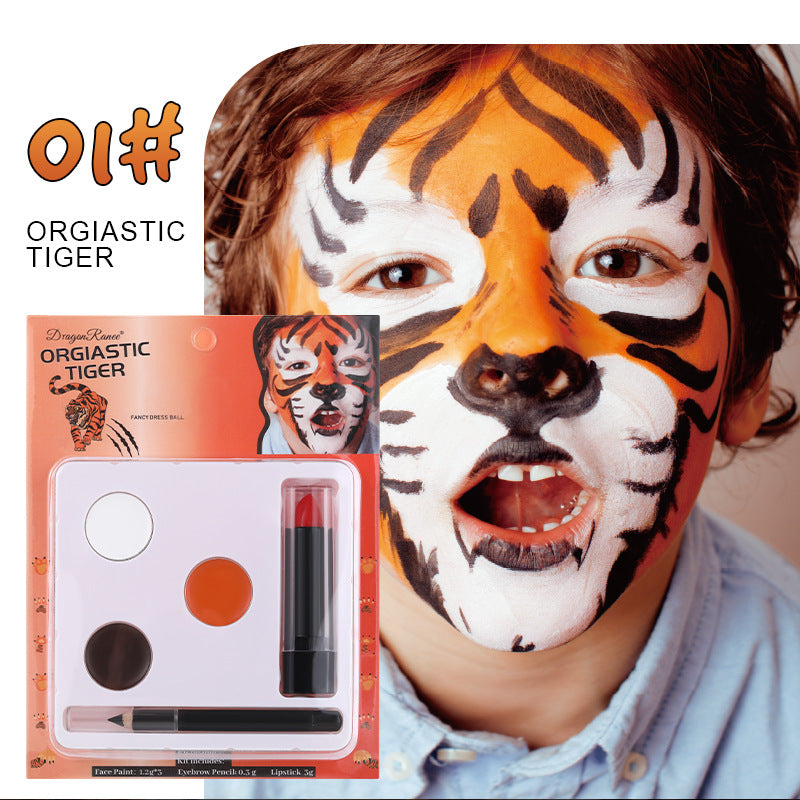 5pcs Halloween Makeup Water Soluble Paint Pigment Sweat Resistant