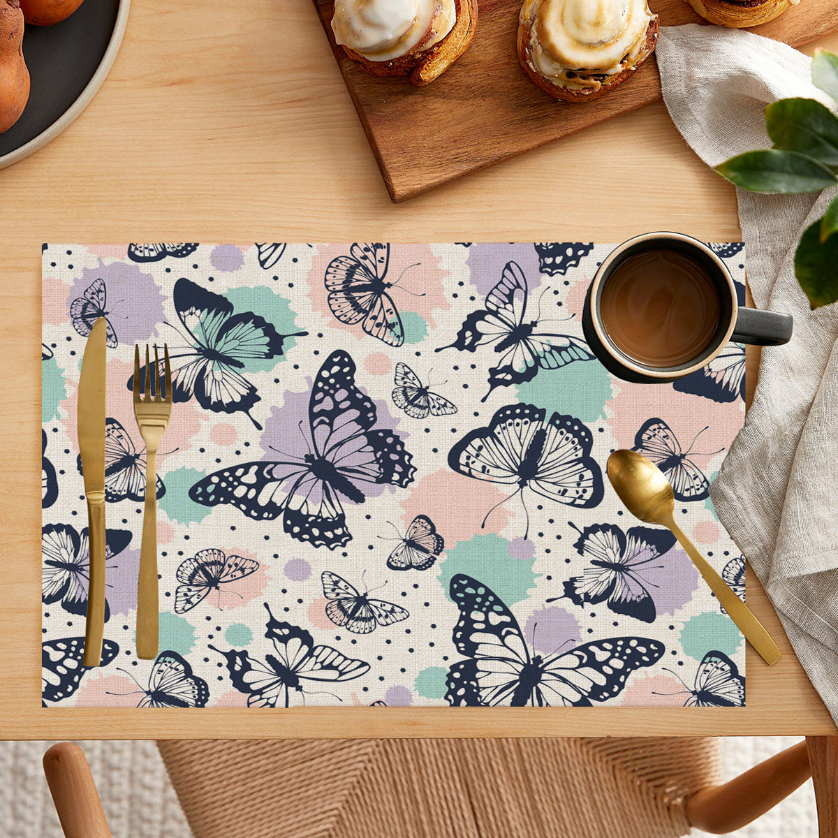 Linen Placemats Dining Table Pads Home Decoration