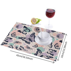 Linen Placemats Dining Table Pads Home Decoration