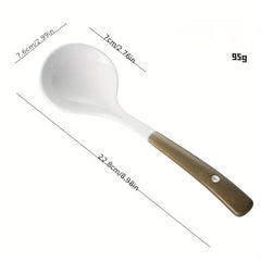 Ceramic Spoon Long Handle Rice Porcelain Coffee Spoon