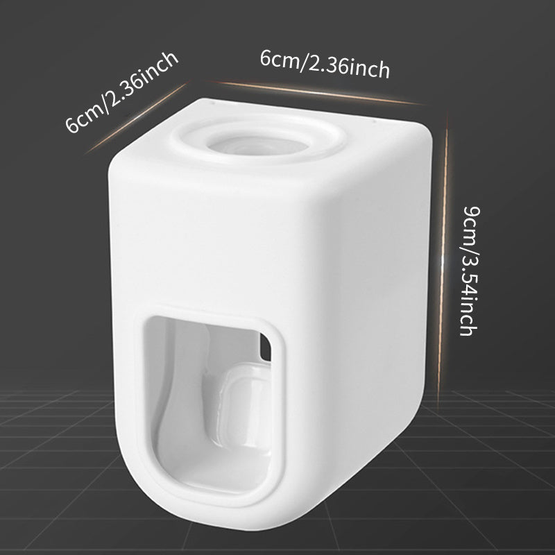 Automatic Toothpaste Squeezer Wall Holder with Dispenser