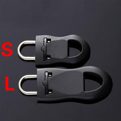 12pcs Detachable Zipper Pull Alloy Rubber Zipper Pull Clothing Accessories